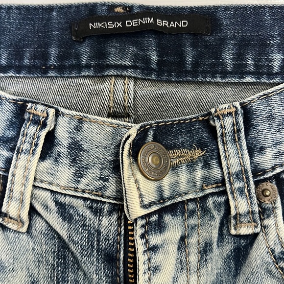 Nikisix Denim Brand Blue Lady Jean Size 25 - Picture 3 of 11